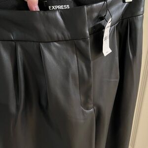 Express Women's Faux Leather Pants